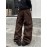 1pc Men'S Casual Loose Fit Cotton Jeans with Multiple Pockets, All-Season Solid Color Woven Denim, Regular Length Workwear Style Pants