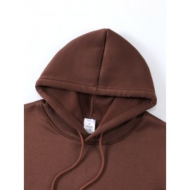 IT'S A JAY THING Print Hoodie, Cool Hoodies For Men, Casual Hooded Sweatshirt With Kangaroo Pocket For Winter And Fall