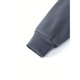 IT'S A JAY THING Print Hoodie, Cool Hoodies For Men, Casual Hooded Sweatshirt With Kangaroo Pocket For Winter And Fall