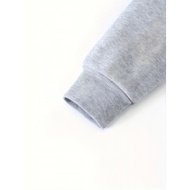 IT'S A JAY THING Print Hoodie, Cool Hoodies For Men, Casual Hooded Sweatshirt With Kangaroo Pocket For Winter And Fall